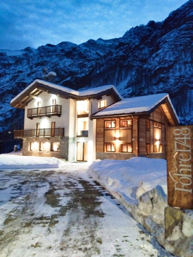 Fohre1748 Hotel Gressoney-La-Trinite Exterior photo