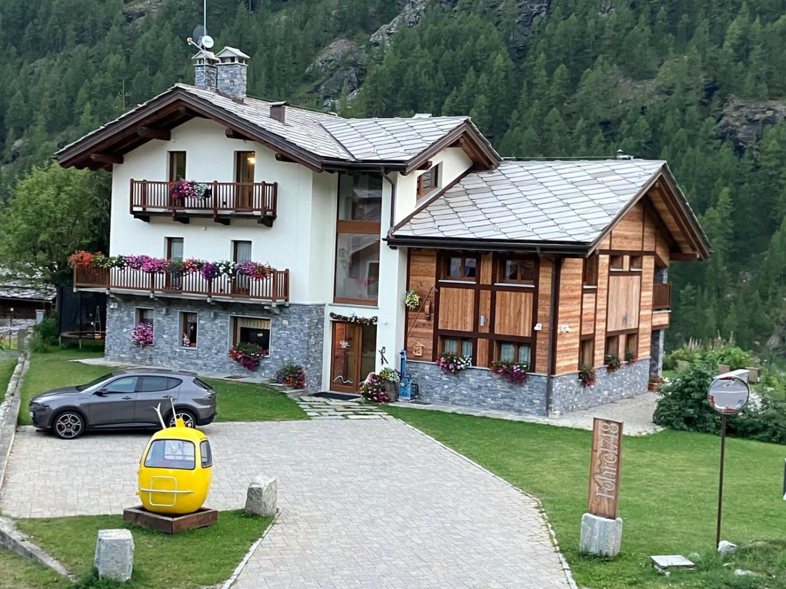 Fohre1748 Hotel Gressoney-La-Trinite Exterior photo